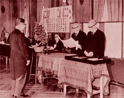 Primeira cerimônia de entrega de prêmios [março de 1961]