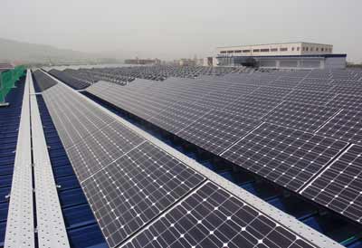 Instalação de avaliação em campo para sistema fotovoltaico